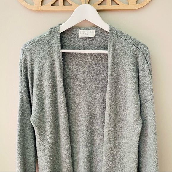 Z Supply Open Front Cardigan Gray Sz XS/S - Picture 2 of 8